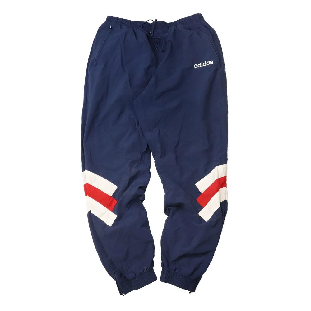 Vintage Adidas Navy Blue Track Suit Jacket and Pants Size XXL - Picture 9 of 10
